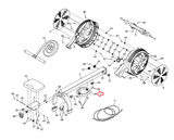 NordicTrack ProForm Rower Rail Handle 363157-hydrafitnessparts