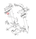 NordicTrack ProForm Treadmill Left Bottom Handrail Cover 403127-hydrafitnessparts