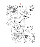 NordicTrack Proform Stationary Bike Heart Rate Pulse Wire Harness 352888-hydrafitnessparts