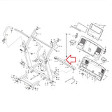 NordicTrack Proform Treadmill Front Base End Cap MFR-214867 219613-hydrafitnessparts
