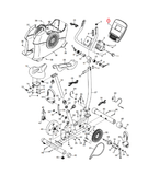 NordicTrack Stationary Bike Display Console Assembly MFR-EBS029913 & 352676-hydrafitnessparts