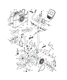 NordicTrack Stationary Bike Flywheel Pulley with Crank Axle 352633 & 352635-hydrafitnessparts