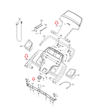 NordicTrack Treadmill Display Console Assembly MFR-ETS599410V1 & 315449 & 284022-hydrafitnessparts