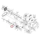 Nordictrack A.C.T. Commercial 10 Elite Elliptical L/R Set Crank Spacer 382729-hydrafitnessparts