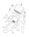 Nordictrack Commercial 2950 Treadmill Display Console Assembly 406937-hydrafitnessparts