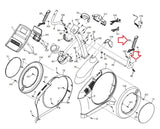 Nordictrack Healthrider Elliptical Right Handlebar With Sensor Assembly 338240-hydrafitnessparts
