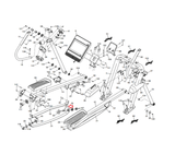 Nordictrack Proform Weider Elliptical Flat Head Screw M6 x 12mm 346571-hydrafitnessparts