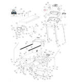 Pacemaster Silver Select XP Treadmill Console Membrane W/Circuit Board DSSXPPNL-hydrafitnessparts