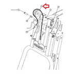 Parabody GS4 Legpress Strength System Pulley 3.5" ACU06-0051-hydrafitnessparts