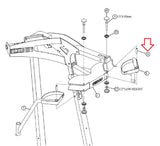 Parabody GS6 GS6-103 GS6-104 GS6-105 Home Gym Spacer 25x13.1x3L ACU05-0389-hydrafitnessparts