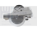 Precor 5.23 5.25 Elliptical Input Drive Assembly Cascade with Crank Arm Pair 59159-101-hydrafitnessparts