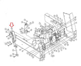 Precor 944 C944 C962 C964 Treadmill Micro Switch Limit with Bracket 33703-102-hydrafitnessparts