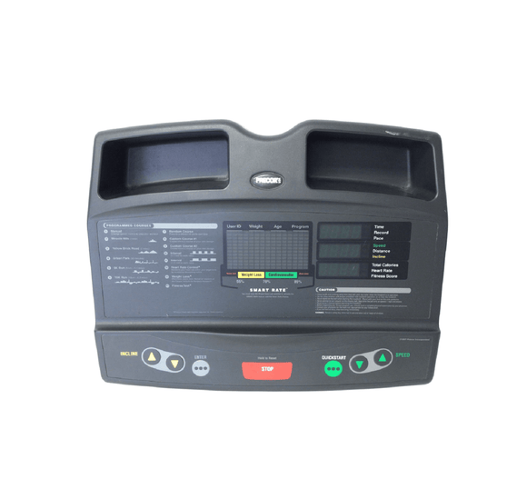 Precor 9.2x - 2Z F5 2X 2Y F7 Treadmill Display Console Assembly 38676-101-hydrafitnessparts