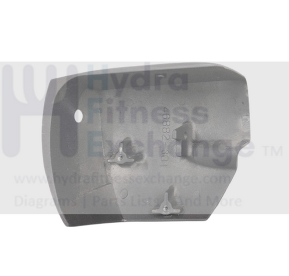 Precor 9.3x Treadmill Left Side Metal Endcap 46882-301-hydrafitnessparts