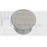 Precor AC23 AACY A927 Elliptical Round Frame Tube End Cap 39915-101 or PPP000000039919101-hydrafitnessparts