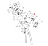 Precor C532I C546i EFX 546I Stepper Step Handlebar Clamp PPP000000048882102-hydrafitnessparts