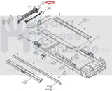 Precor C954i C956i C966i Treadmill Frame End Cap PPP000000048694101-hydrafitnessparts
