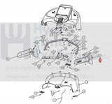 Precor C956i C966i Treadmill Right Handlebar Assembly PPP000000048669104-hydrafitnessparts