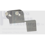 Precor C965i TRM833 Treadmill Left Rear Roller Guard Bracket PPP000000300833101 & 300833-101-hydrafitnessparts