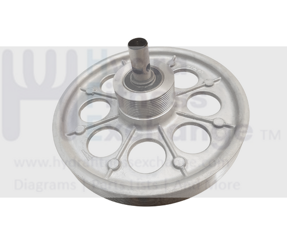 Precor EFX 532 Elliptical Step Up Tensioner Pulley Drive Assembly 50538-102-hydrafitnessparts