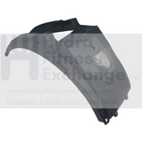 Precor EFX 546I Elliptical Pacific Blue Bottom Rear Cover Assembly PPP000000039819103-hydrafitnessparts