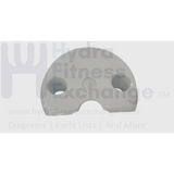 Precor EFX546iHR C546i Stone Gray 00X8 Elliptical Handle Bar Boot Cover Assembly 44517-101-hydrafitnessparts