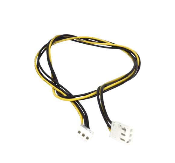Precor EFX800 Elliptical 3 Pin Wire Harness Black & Yellow 3pin-wir-55-hydrafitnessparts