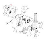 Precor EFX800 Elliptical Generator and Eddy Brake Assembly 303431-101-hydrafitnessparts