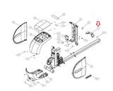Precor Elliptical Bolt Wedge Cover 34209-106-hydrafitnessparts