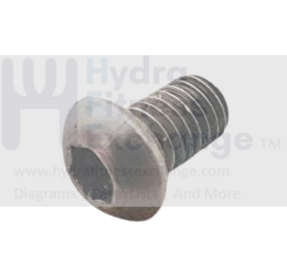 Precor Elliptical Button Head Screw PPP00000TENE006010-hydrafitnessparts