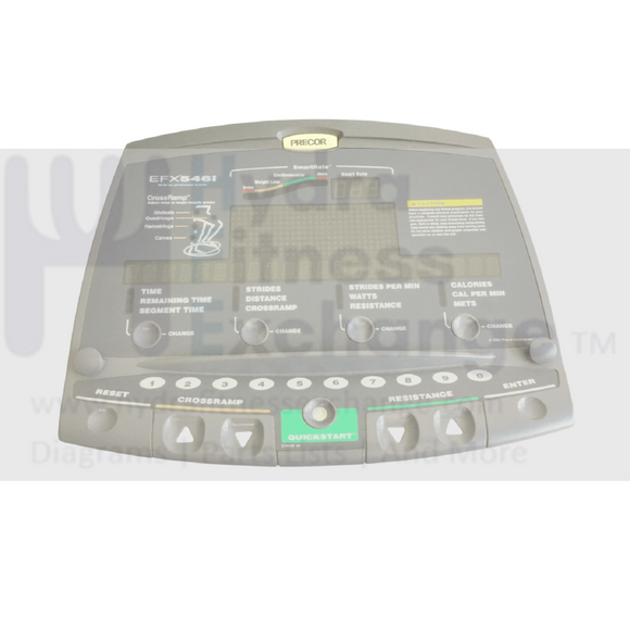 Precor Elliptical Display Console Panel 43700-501-hydrafitnessparts