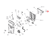 Precor Elliptical HR Plastic Door 300283-101 & PPP000000300283101-hydrafitnessparts