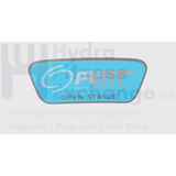 Precor Elliptical Heart Rate Grip IMD Plastic Plate PPP000000301021102-hydrafitnessparts