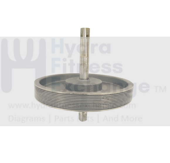 Precor Elliptical Input Pulley/Shaft Assembly 37391-103-hydrafitnessparts