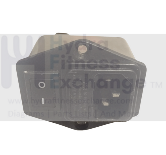 Precor Elliptical Power Entry Module 110V PPP000000012167102-hydrafitnessparts