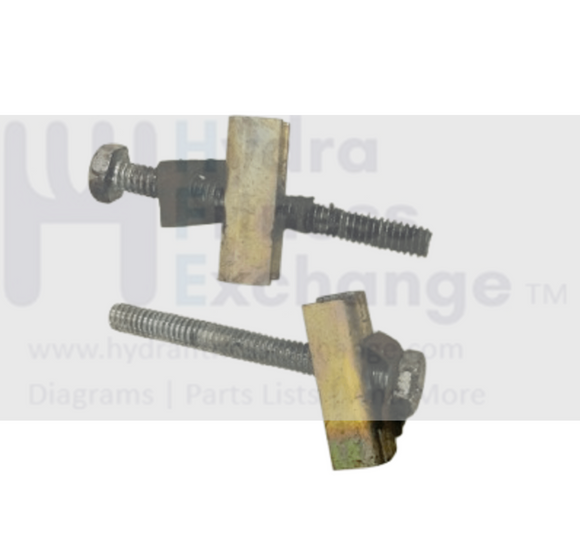 Precor Elliptical Pulley Tensioner Bolt Set HACN025-250-hydrafitnessparts