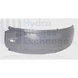 Precor Elliptical Rear Center Top Cover PPP000000044480103-hydrafitnessparts