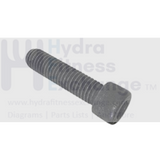 Precor Elliptical Screw 1/2"- 13 X 2" PPP00000CAGE050200-hydrafitnessparts