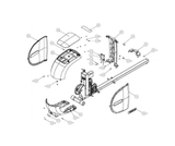 Precor Elliptical Top Vertical Drive Cover Assembly 34223-102-hydrafitnessparts