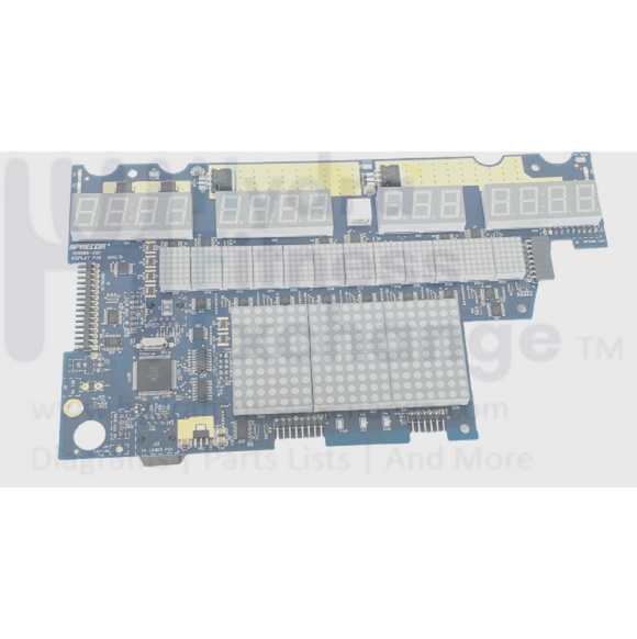 Precor P30 - 846 - TRM 10 Upright Bike Upper Console PCA Board 301112-107-hydrafitnessparts