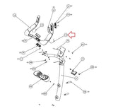 Precor Stationary Bike Heart Rate Pulse Right Wire Harness PPP000000040133018-hydrafitnessparts