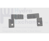 Precor TRM C946i C932i TRM425 9.3x Treadmill Left Roller Bridge Set PPP000000035690101-hydrafitnessparts