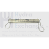 Precor Treadmill Lower Lift Motor Pivot with Retainer Cotter Pin 44109-102 or 45669-106 or 10400-103-hydrafitnessparts
