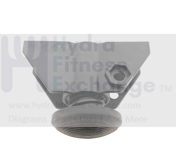 Precor Treadmill Rear Foot Assembly with leveler 44110-105-hydrafitnessparts