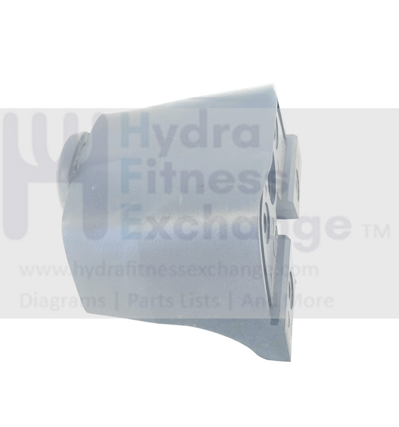 Precor Treadmill Rear Foot Assembly with leveler Feet level PPP000000048684101-hydrafitnessparts