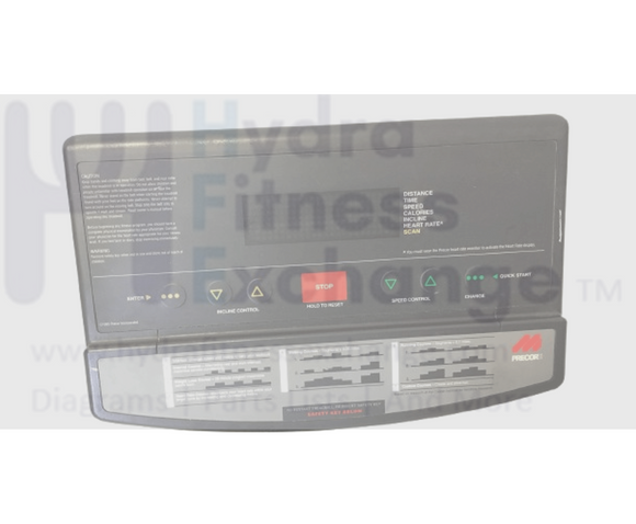 Precor Treadmill Upper Display Console Panel M9.2x 014879533-hydrafitnessparts