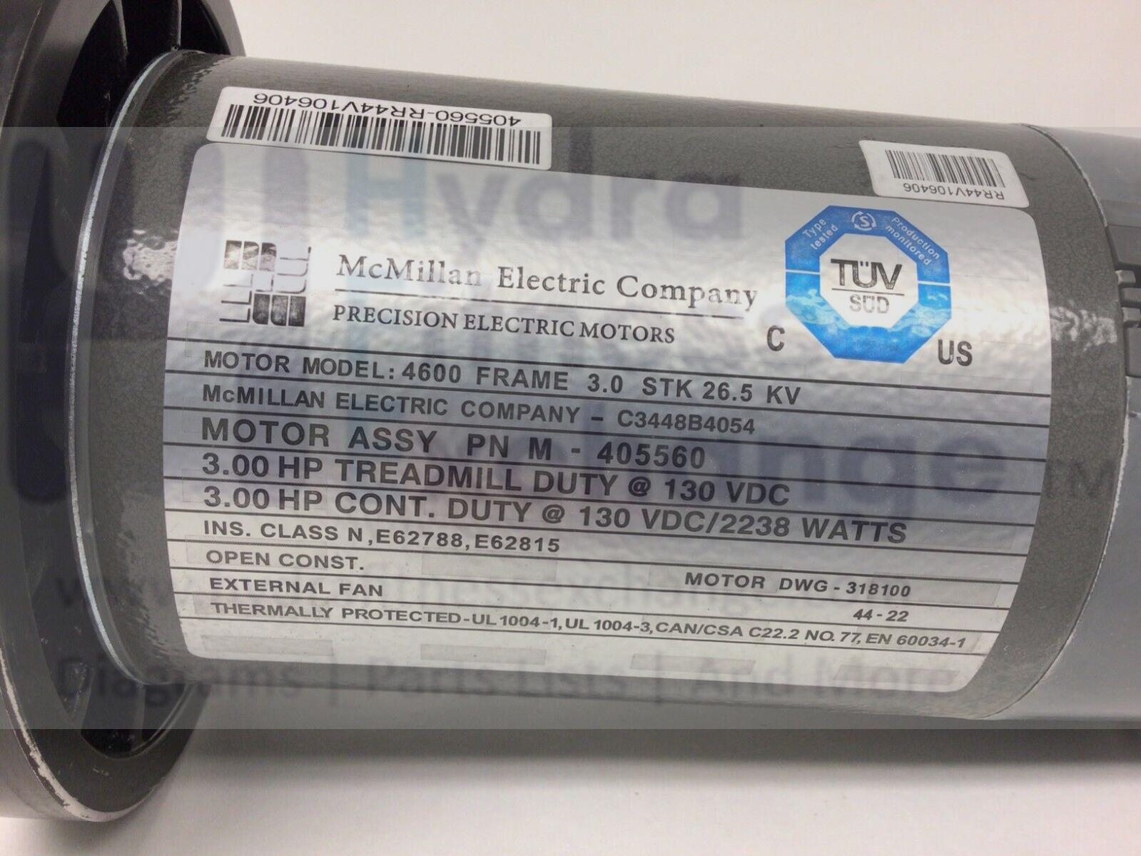 ProForm Nordictrack Treadmill DC Drive Motor 416651 318100 M