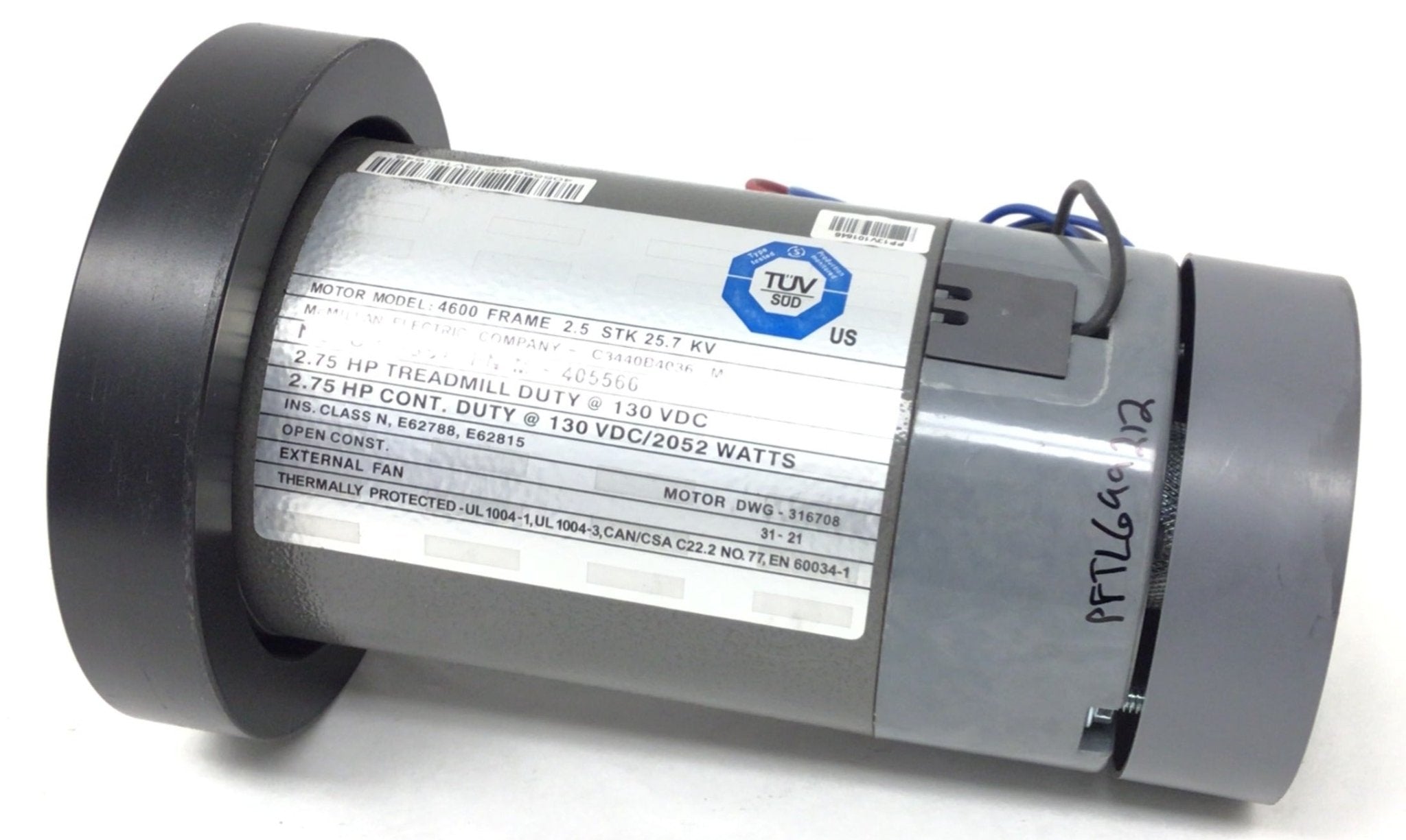 ProForm CARBON T10 Treadmill DC Drive Motor with Flywheel 423555 M