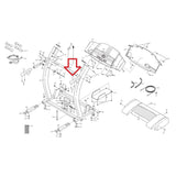 ProForm Image Nordictrack Treadmill Heart Rate Hand Sensor Pulse Grip 163386-hydrafitnessparts