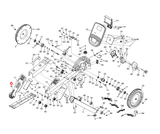 ProForm NordicTrack Rower Right Foot Pad 367369-hydrafitnessparts